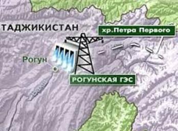 Первая очередь Рогунской ГЭС заработает в ближайшие три года