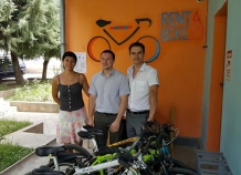 В Душанбе появился первый велопрокат