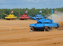 Таджикские танкисты в тройке лидеров в «Танковом биатлоне»