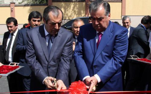 Открытие промышленного предприятия «Гулоб» в г. Душанбе