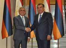 Серж Саргсян пригласил президента Таджикистана посетить Армению