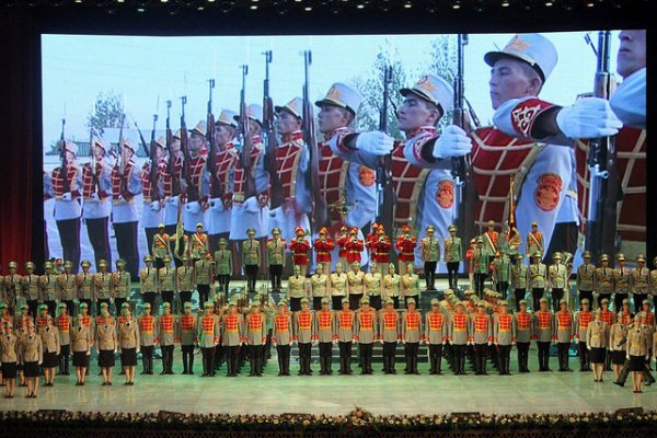 Юбилей Нацгвардии Таджикистана отметили праздничным концертом