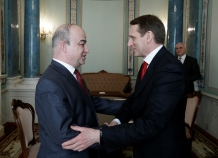 Зухуров и Нарышкин обсудили перспективы сотрудничества парламентов Таджикистана и России