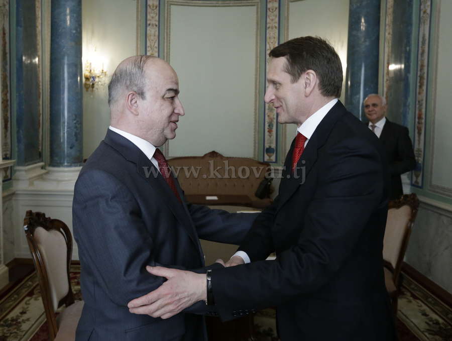 Уровень сотрудничества парламентов Таджикистан и России находится на высшем уровне