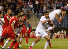 Сборная Таджикистана по футболу потерпела поражение от Иордании