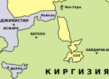 Таджикистан и Кыргызстан обменяются спорными территориями