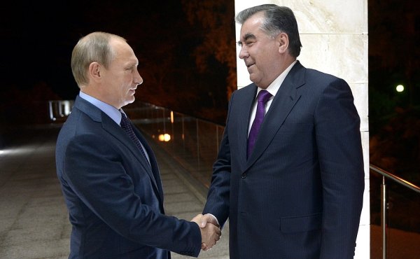 Встреча с Президентом Таджикистана Эмомали Рахмоном
