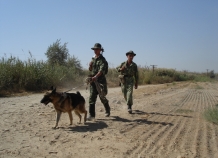 На таджикско-афганской границе произошло очередная перестрелка