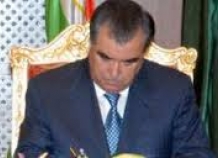 Эмомали Рахмон подписал ряд законов Таджикистана
