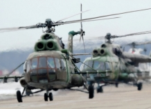 В небе над Памиром появились российские вертолетчики