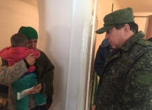 Глава МВД посетил семью погибшего в стихии милиционера в Рушане