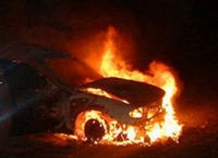 На автотрассе Душанбе-Турсунзаде заживо сгорели водитель и его пассажир