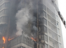 В одной из высоток Душанбе произошел пожар, погибла женщина