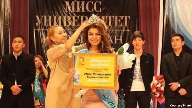 Победа таджикской девушки на конкурсе красоты в Кыргызстане