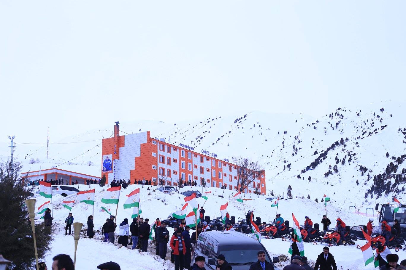 Открытие лыжного и туристического комплекса «Сафед-дара»