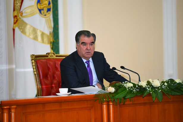 Продолжение расширенного заседания Правительства Республики Таджикистан