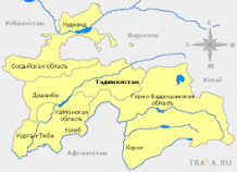 Верхняя палата утвердит новые названия таджикских районов и городов