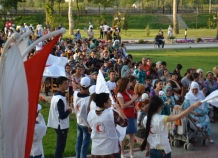 ОКПТ Согда провел праздничные акции в честь Дня Победы и Всемирного дня Красного креста