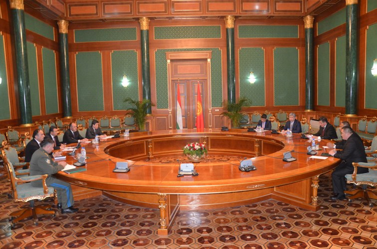 Встреча Кохира Расулзода с Премьер-министром Кыргызстана