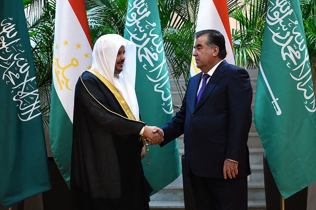 Лидер нации встретился с Председателем Меджлиса аш-Шура Королевства Саудовской Аравии