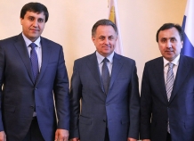 Посол Таджикистана встретился с министром спорта России Виталием Мутко