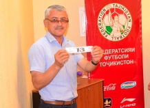 Состоялась жеребьевка 1/8 финала Кубка Таджикистана по футболу