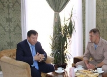 Глава МВД Таджикистана и командир 201-й РВБ обсудили методы совместной борьбы с терроризмом