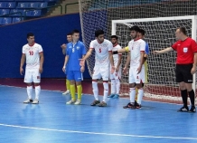 Сборная Таджикистана по футзалу сыграла вничью с вице-чемпионом Азии