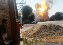 Взрыв на АЗС на юге Таджикистана по предварительным данным произошёл по вине водителя газовоза