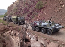 Российские военные впервые применили новую бронетехнику на маневрах в предгорьях Памира