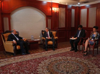 Глава МИД принял посла Италии по случаю завершения его дипмиссии в Таджикистане