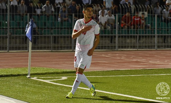 Джахонгир Эргашев прибыл в расположение сборной Таджикистана
