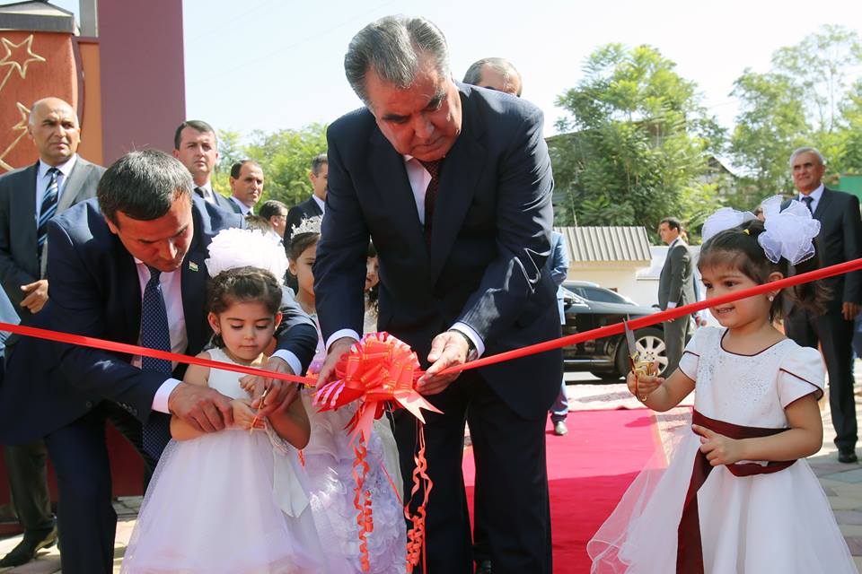В Душанбе заработал первый Международный детский сад