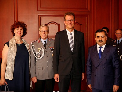 Представитель Минобороны Германии посетил МИД Таджикистана