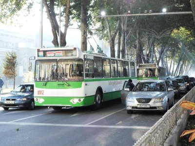 ГАИ сообщает об ограничении движения автотранспорта в Душанбе