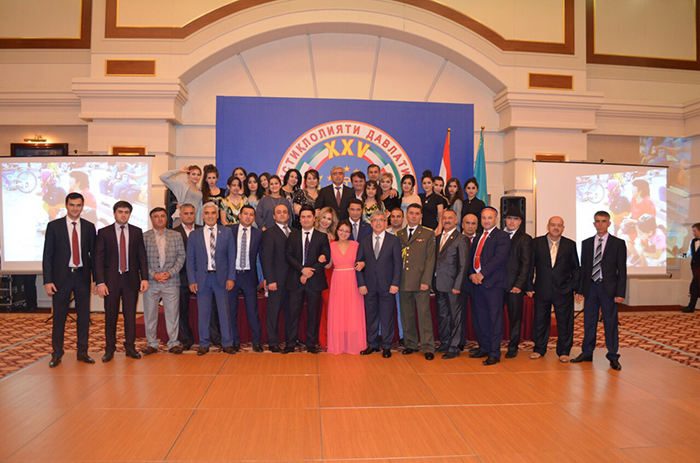 Празднование 25-й годовщины Государственной независимости Республики Таджикистан в г. Астане