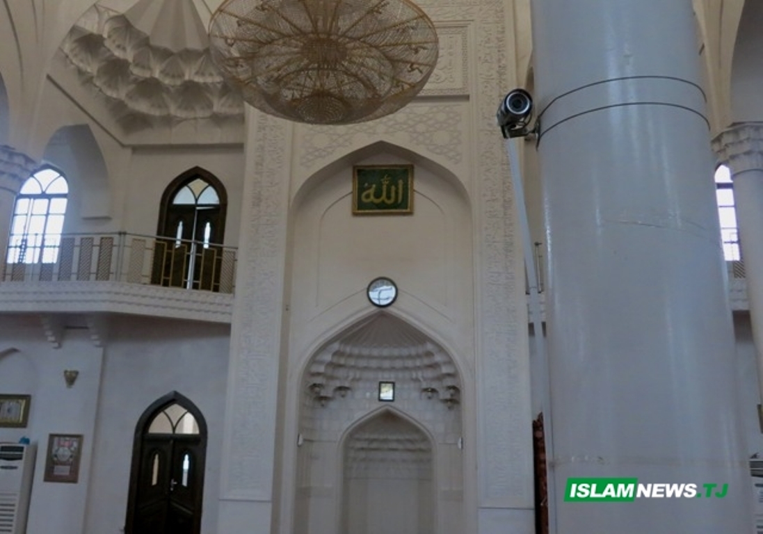 Душанбинские мечети будут контролироваться в режиме он-лайн