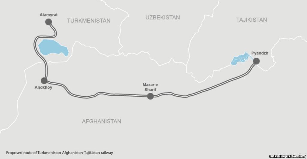 Первую очередь ж/д Туркменистан-Афганистан-Таджикистан запустят в ноябре