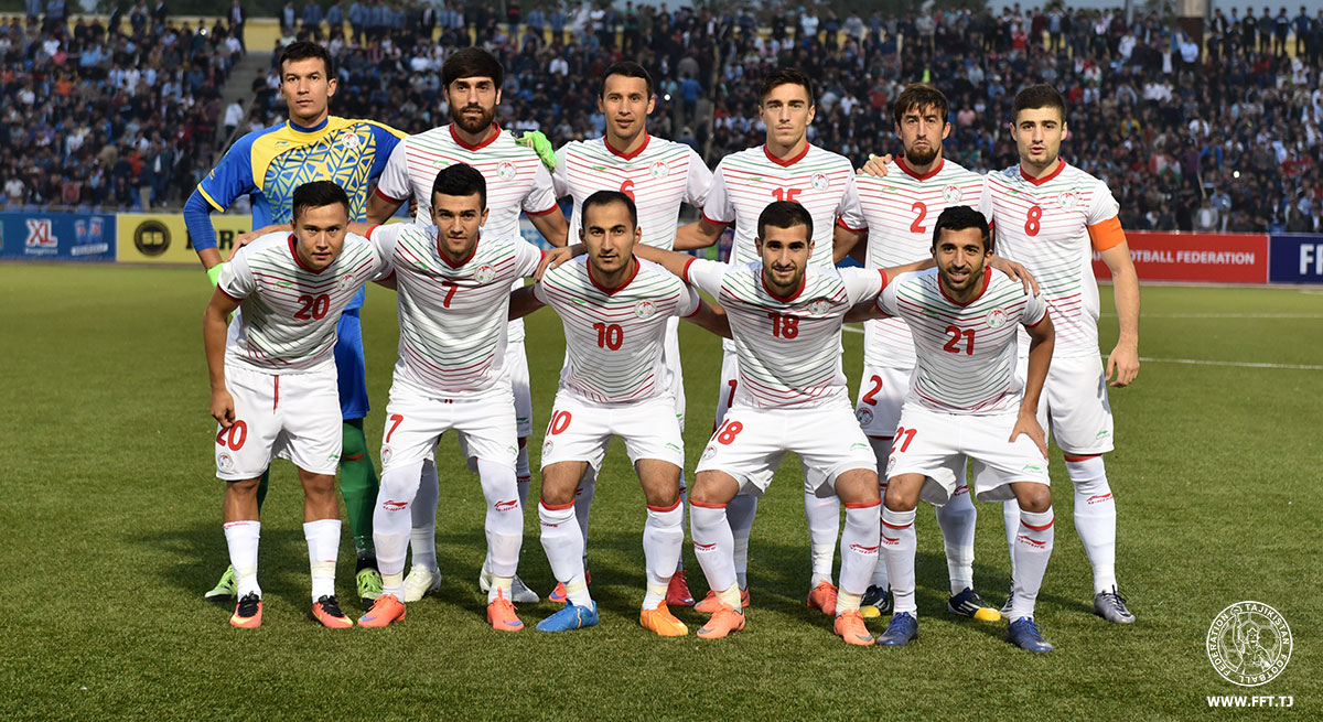 Сборная Таджикистана по футболу поднялась на четыре строчки в рейтинге ФИФА