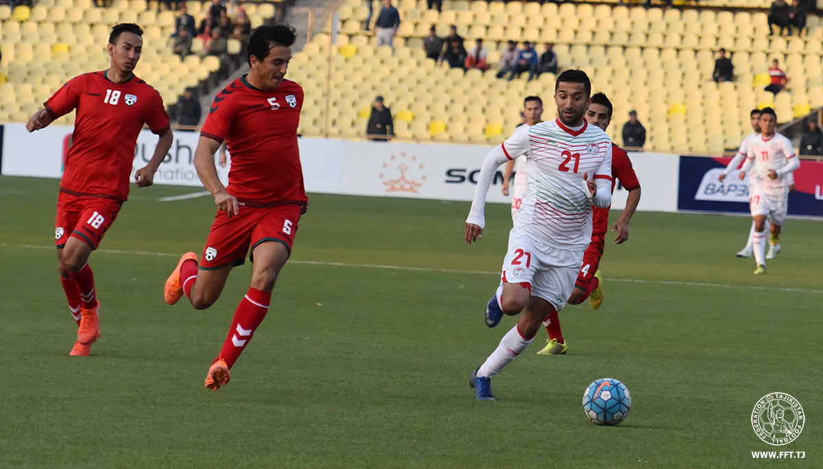 Таджикские футболисты в очередной раз обыграли сборную Афганистана