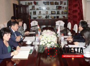 Глава МВД Таджикистана встретился с послом Японии