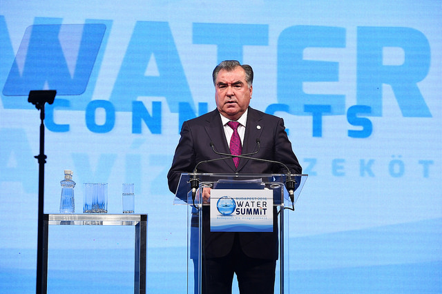 Лидер нации: «В Таджикистане за последние 10 лет улучшено водообеспечение более полутора миллионов человек»