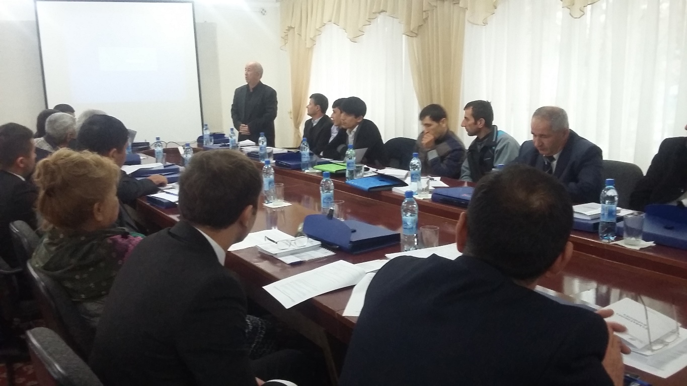 В Душанбе прошел тренинг для работников малых ГЭС
