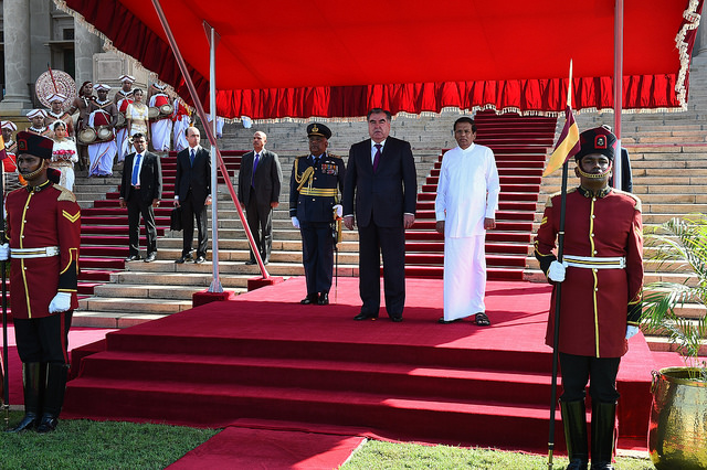 Начало государственного визита Лидера нации в Демократическую Социалистическую Республику Шри-Ланка