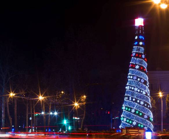 Душанбе встретит Новый год праздничным концертом и фейерверком
