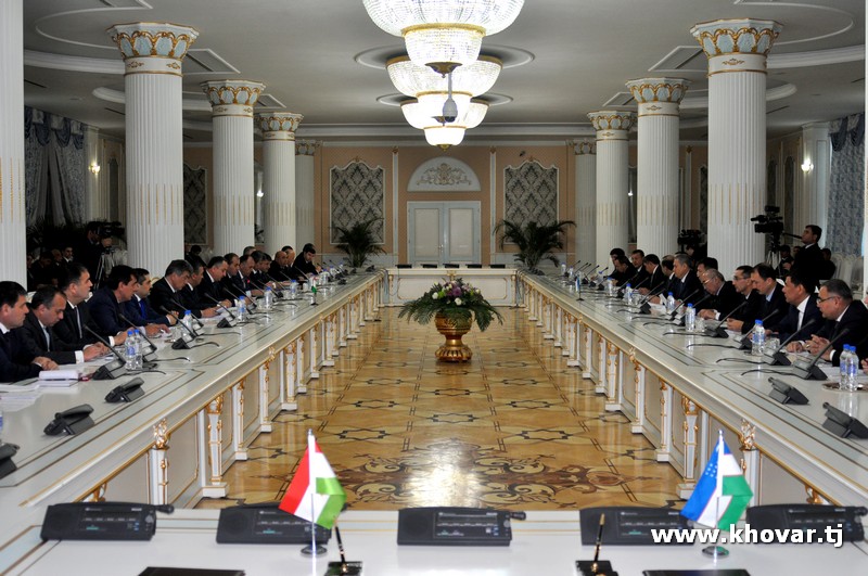 В Душанбе состоялось заседание Межправительственной комиссии по торгово-экономическому сотрудничеству между Республикой Таджикистан и Республикой Узбекистан
