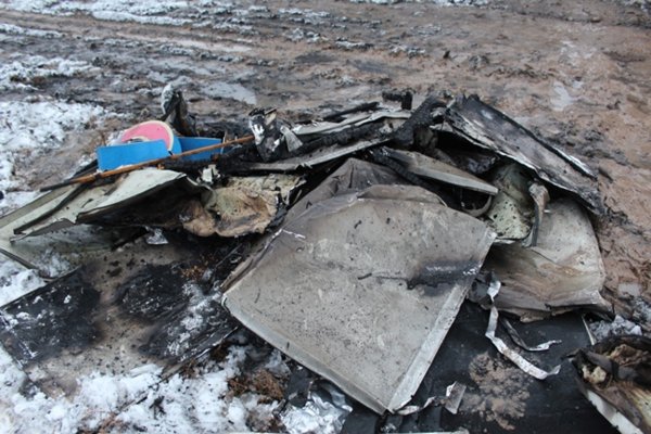 Последствия взрыва на АЗС в Бохтарском районе