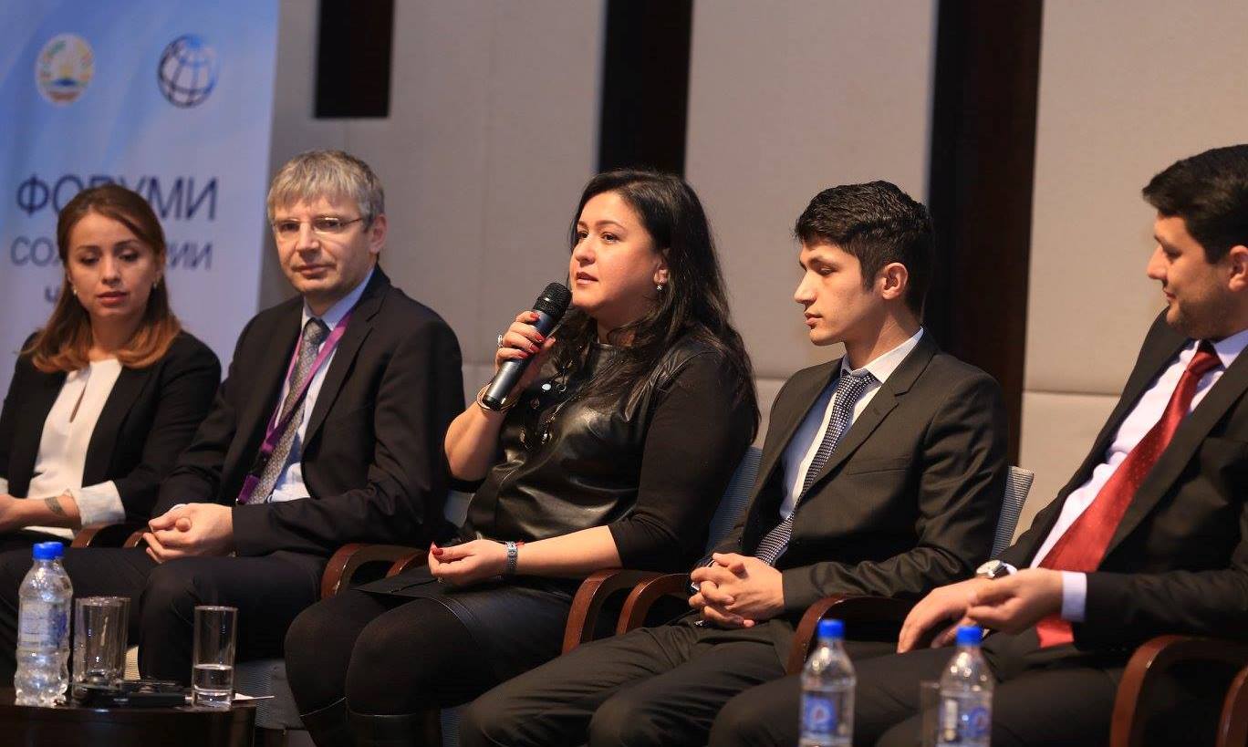 В Душанбе прошел Форум молодежного предпринимательства