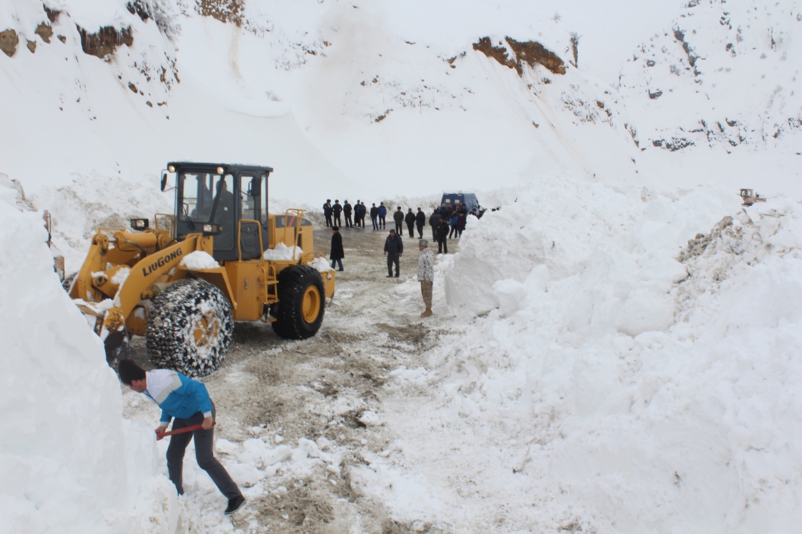 В Таджикистане под снежными лавинами погибли семь человек