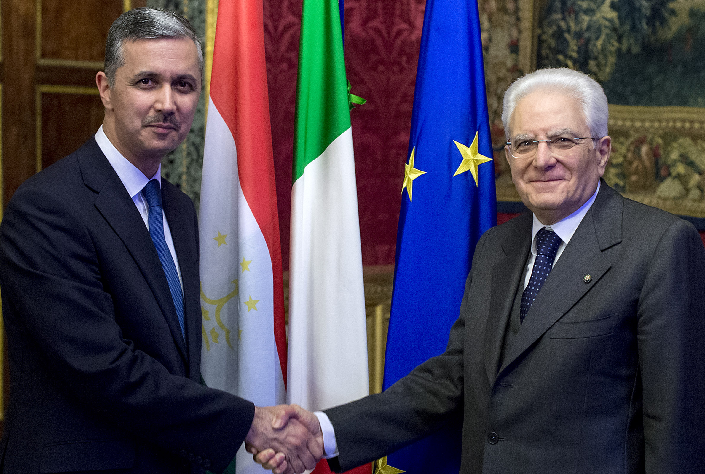 Президент Италии принял посла Таджикистана